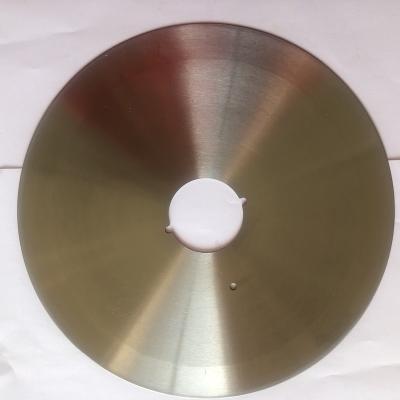 China High Performance Cutting R10W Round Cutter Blade / Textile Cutting Blade for sale