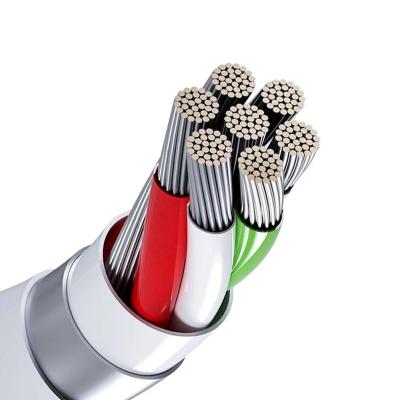 China Customizable High Quality Bendable Fast Charging 20w Palladium Type C Cable For Type C Data Iphone Charger Line for sale