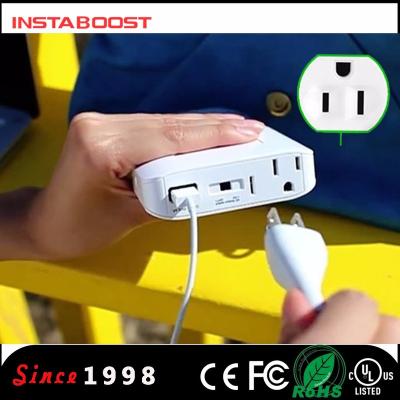 China USB AC Output Omnicharge Battery Pack 24000mah Li-ion Battery Fast-charging AC Power Bank With 110V US Plug for sale