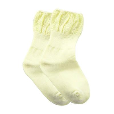 China QUICK DRY Bright Cute Kids Girls Socks Colored Autumn Winter Thick Organic Cotton Socks for sale