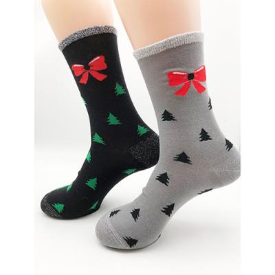 China Women's Fashion Socks QUICK DRY High Quality Jacquard Comfortable Ladies Cotton Long Socks for sale