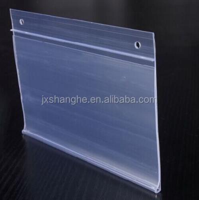 China Supermaerket Hanging Data Strip Tag Holder Show / Display Retail Supermarkets for sale