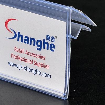 China Supermaerket Show / Retail Displays Cheap Cost PVC Data Strips Price Tag For Supermarket Wire Shelving for sale