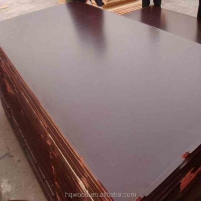 China Exterior film faced plywood shuttering /18mm shuttering plywood /film faced plywood for Romania market for sale