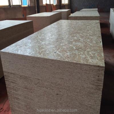 China Indoor Cheap Melamine 12mm Waterproof Construction OSB Prices / Melamine Laminated Particle Board for sale