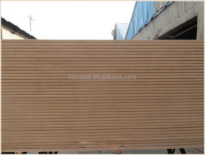 China IICL Keruing Exterior Standard Container Plywood Flooring for sale