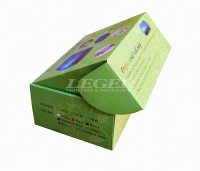 China Custom DIY Nail Printer Packaging Cardboard Boxes With Aqueous Coating for sale