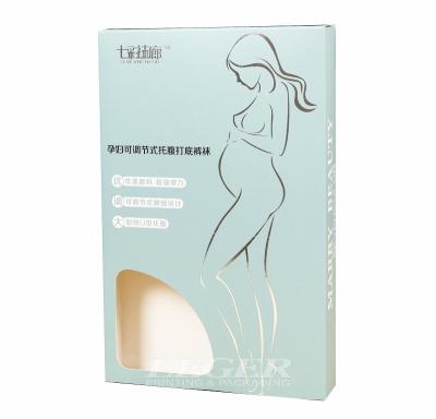 China Stocking Window Box Packaging , Pregnant Women Pantyhose Packaging for sale