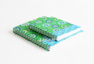 China YO Ring Spiral Bound Notebook Printing  Hardcover Color A5 / A6 Size for sale