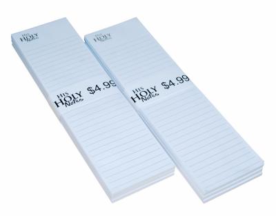 China Custom Notebook Black Printed Writing Pads / 3 Pads Bound In Bulk for sale