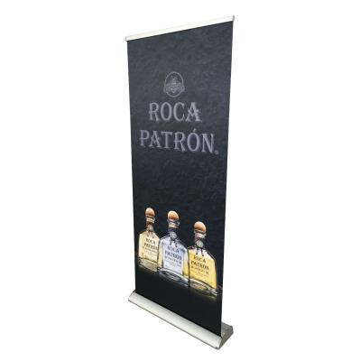 China Advertising Roll Up Banner Color Printed Fabric Picture For Wine Sales for sale