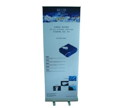 China Indoor Retractable Roll Up Banner Size 85 x 200CM For Electric Blanket Sales for sale