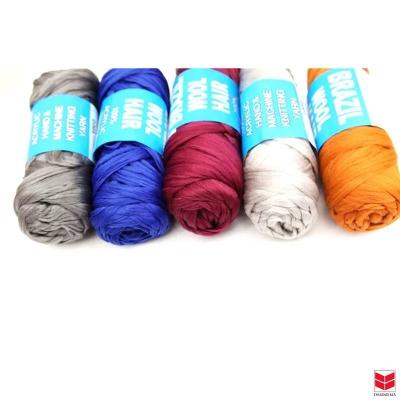 China Abrasion Resistant PP BCF Yarn Core Spun Yarn Flame Retardant Lightweight for sale