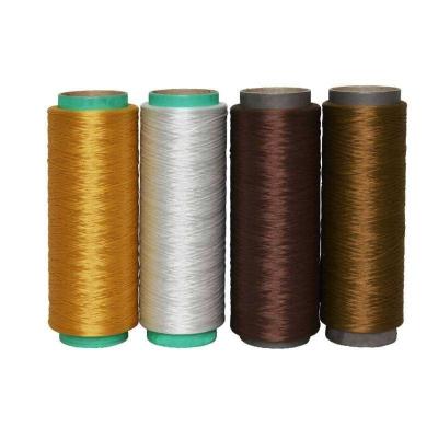 China Fdy Yarn Tipo Estilo Core Spun Yarn Eco-friendly 600D 900D 1000D 2000D 5000D PP YARN Cone Cores personalizadas para tecelagem à venda