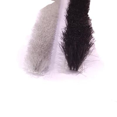 China Soft Wool Knitting Fluffy Wool Door Seam Window Seam Sealing Strip in BLACK/GRAY/BROWN/WHITHE/OTHER Colors for sale