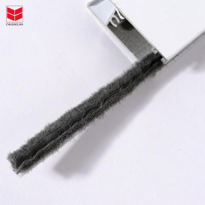 China Door Window Accessories Dustproof Pile Weather Strip with 3M Adhesive Window Strip Brush in BLACK/GRAY/BROWN/WHITE/OTHER for sale