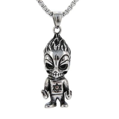 China Eco Friendly 316 Vintage Mens Womens Polished Stainless Steel Foreign Pendant for sale