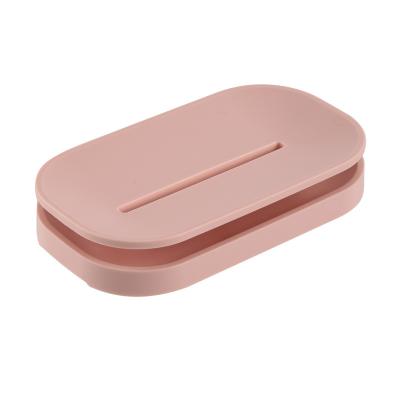 China Sustainable Modern Plastic Soap Box Household New Product Travel Plastic Soap Box for sale