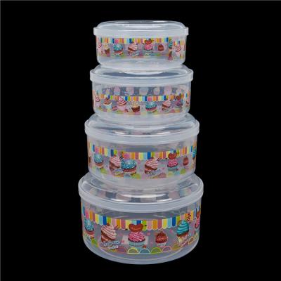 China High Quality Viable Wholesale Low Price Food Container Box Storage Preservation Box Organizer with pp plastic for sale