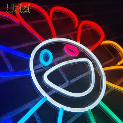 China Shops Bar Mall Home Prices DIY Promotional Luxury Neon Signs Flower Neon Flex Light For Home Event and Party Wedding for sale