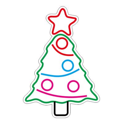 China Home Mall Event & Party Best Price High Quality DIY Christmas Tree Lighting Neon Sign For Event And Home Park Party for sale