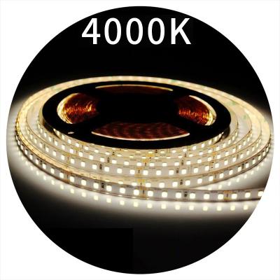 China Soft Light/Solid Light Led Strip Light Waterproof Flexible Neutral White Led Strip Light 24V 2835 4000K 120Led S/m IP65 for sale