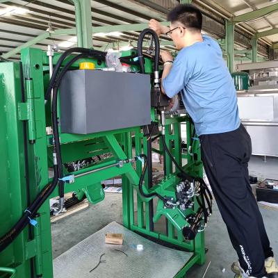 China Hydraulic for hot dip galvanized salehydraulic claudication mobile crush tipper horse powder coating hoof trimming machine for sale