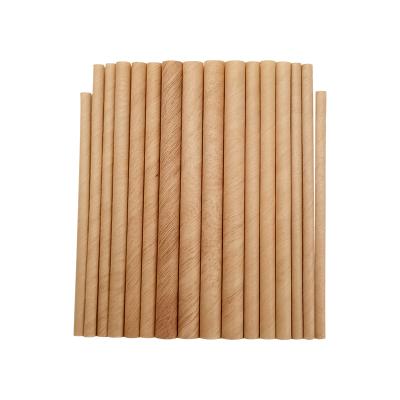 China 100% Natural Eco-Friendly Reusable Wholesale Biodegradable Bamboo Wooden Drinking Straws for sale