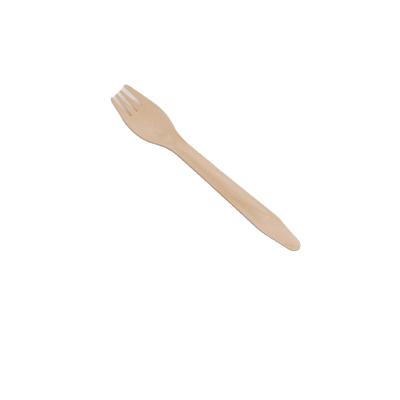 China Factory Direct Wholesale Disposable Low Price High Quality Food Disposable Wooden Fork for sale