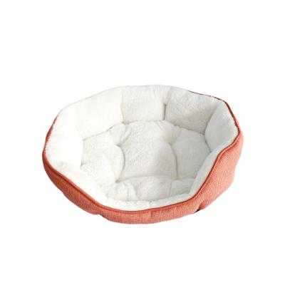 China Breathable Orange Nest Shell For Dog Cats Good Quality Pet Nest Removable And Washable for sale