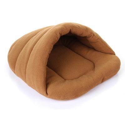 China Durable Soft Pet Cat Dog Sleeping Bag Pet House Dog Bed Warm Mat for sale