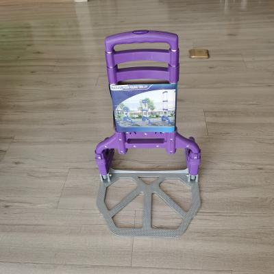 China Foldable Shopping Cart Luggage Hand Trolley Hand Cart for sale