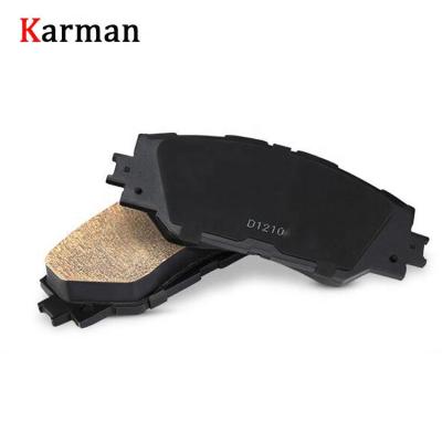 China 3000-6000km Quality Ceramic Automobile No Noise Brake Pad Set Ceramic Brake Pad for sale