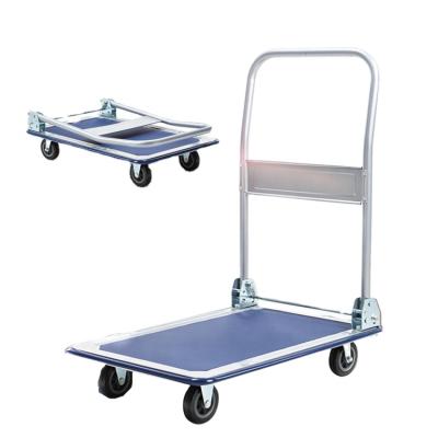 China Tools Dull Platform Hand Truck 150kgs 300kgs Capacity Platform Hand Truck for sale