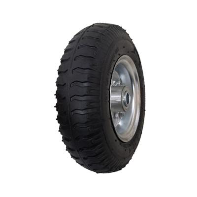 China Building Material Shops Small Rubber Wheels PU Foam Trolley Wheel 2.50-4 250-4 for sale