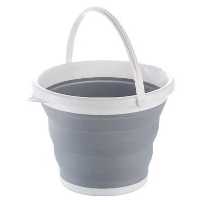 China Multi Sustainable Functional Folding Bucket Portable Fishing Folding Water Bucket for sale