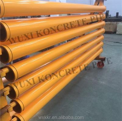 China Used in conveying concrete pump concrete pipe for putzmeister/small concrete pump pipe for sale