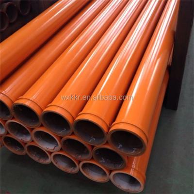 China Features concrete pump spare parts, concrete pump flow line for sale