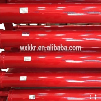 China Used in conveying concrete pump pipe /Reinforced concrete pump flow rate concrete tube for sale