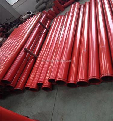 China Large Diameter ST52 Concrete Pipe DN125 3000mm for sale