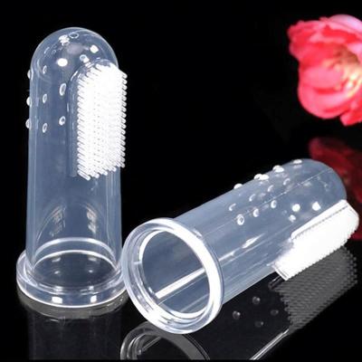 China Stocked Silicone Finger Toothbrush for Pet Ultrasound Pet Toothbrush Dog Finger Toothbrush Wipes for sale