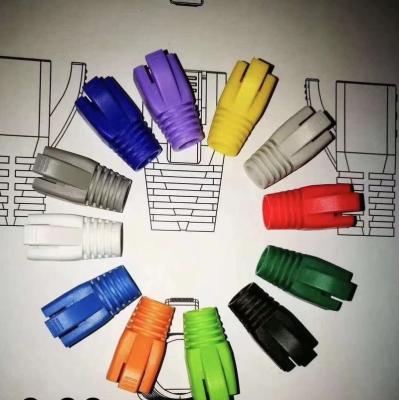 China Modular truss for CAT.7 OR CAT.6A STP RJ45 plug for Cat.6A or cat7 stp Cat.6A or cat7 plug network RJ45 socket Ethernet cable socket Ethernet cable protective PATCH CORD BOOT for sale