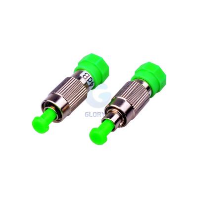 China Telecom factory supply high quality 1-30 dB male and female FC/APC single mode fixed optical fiber optic attenuator for sale