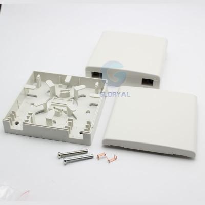 China Dual Telecom Fiber Optic Optical Mount Outdoor Box for sale