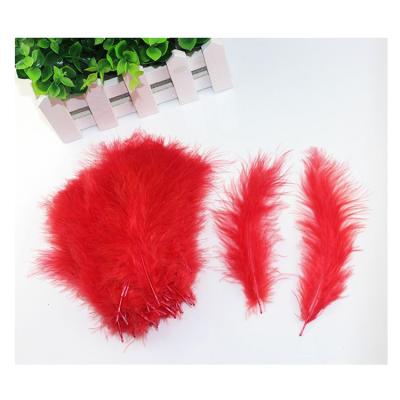 China DIY Turkey Feather Home Decor Colourful Bobble Ball Stuffed Feather for sale