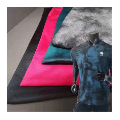 China Printed Stretch Quick Drying T Shirt Fabric 100d  Quick Drying Tee Shirt Fabric for sale