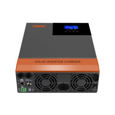 China Solar Power System Home Solar Inverter With Mppt Controller Off Grid Tie Hybrid 120 V 230V 3Kw 20Kw Ac To Dc Inbuilt Lifepo4 Battery Solar Inverter for sale