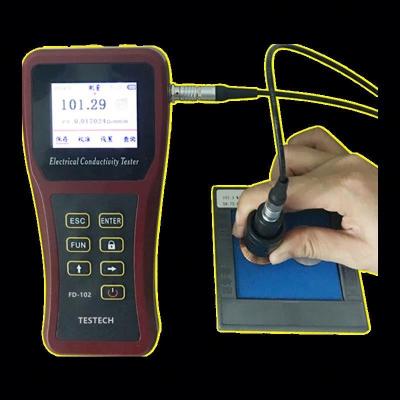 China Metal Eddy Current Conductivity Testing Instrument FD-101/FD-102 for sale