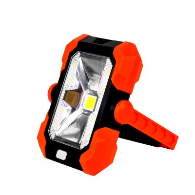 China Wholesales Rechargeable LED Cob Chip Flood Light Easy Work Portable Flashlights For Repairing Workshop for sale