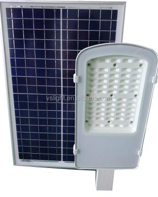 China Street/square/road/park china supplier ip66 20w 30w 50w slot type led solar street lights road lights with solar panel for sale